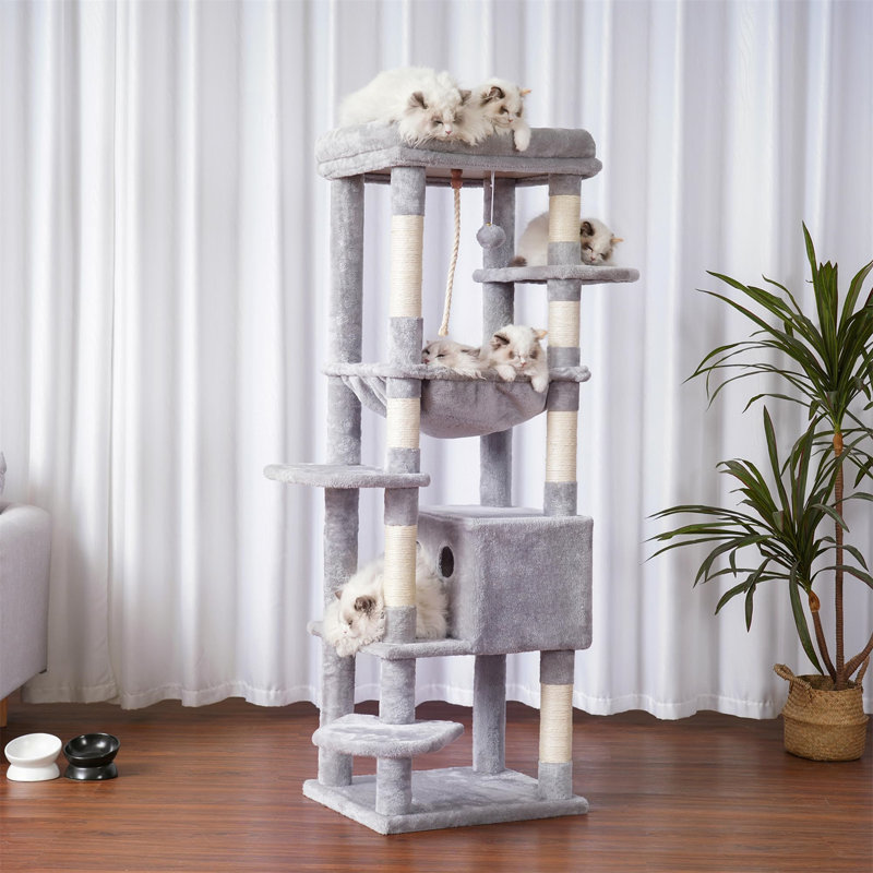 Arbre à chat Evionna, Gris