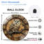 Horloge murale hibou - horloge murale 12 po