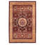 Aryana Wool Oriental Area Rug in Red