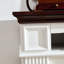 Meuble télé avec foyer électrique pour téléviseur de 70 pouces Farmhouse Style