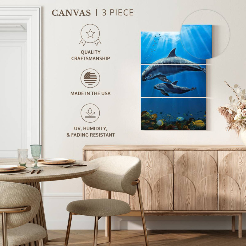 Brampt Vaquita Critically Endangered, 38" H x 24" W