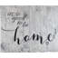 « Its so Good to Be Home » - impression d'art textuel