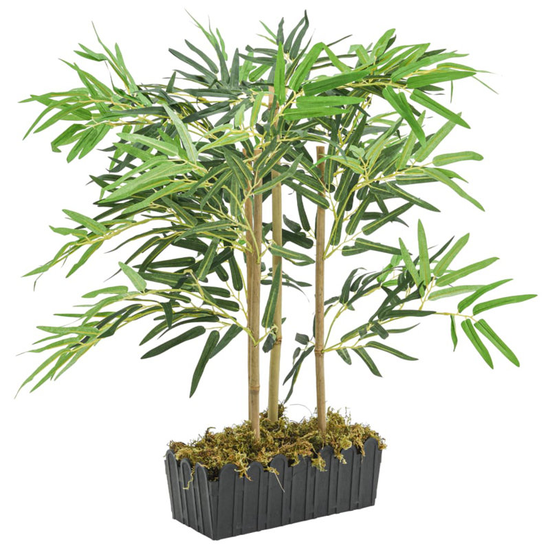 Faux Bamboo Tree in Pot, 80 cm H