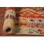 Tapis oriental géométrique All-Over Kilim 10 x 13