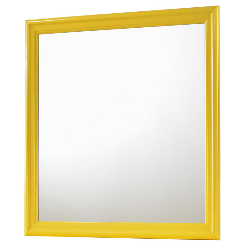 Wall Mirror, Yellow