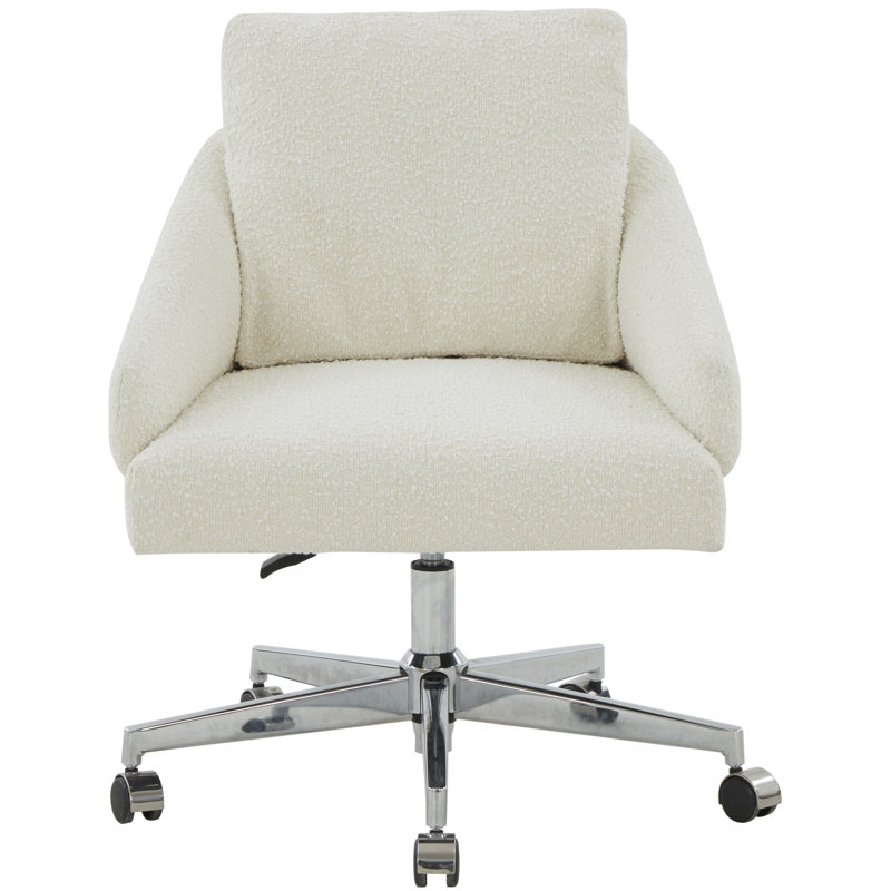 Cathelijn Linen Task Chair, Ivory