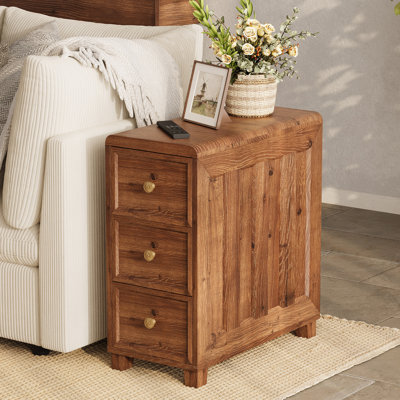 Table d'appoint en bois massif