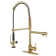 Continental Pull Down Touch Single Handle Kitchen Faucet with Handles