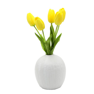 Centre de table tulipe dans un vase