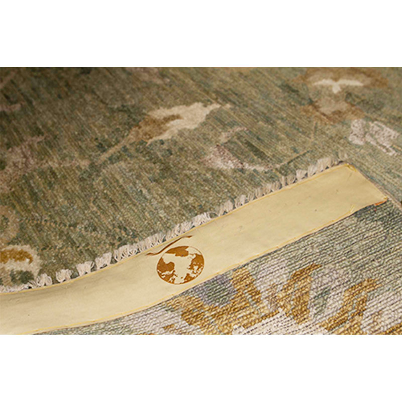 Wool Floral Area Rug