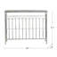 Console 40 po x 14 po x 31 po en fer forgé rustique, finition argent patinée, table d'appoint