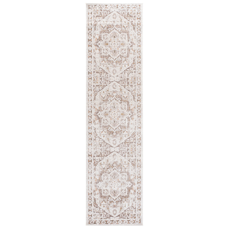 Tapis oriental Leonette, Tapis de couloir 2 pi x 8 pi