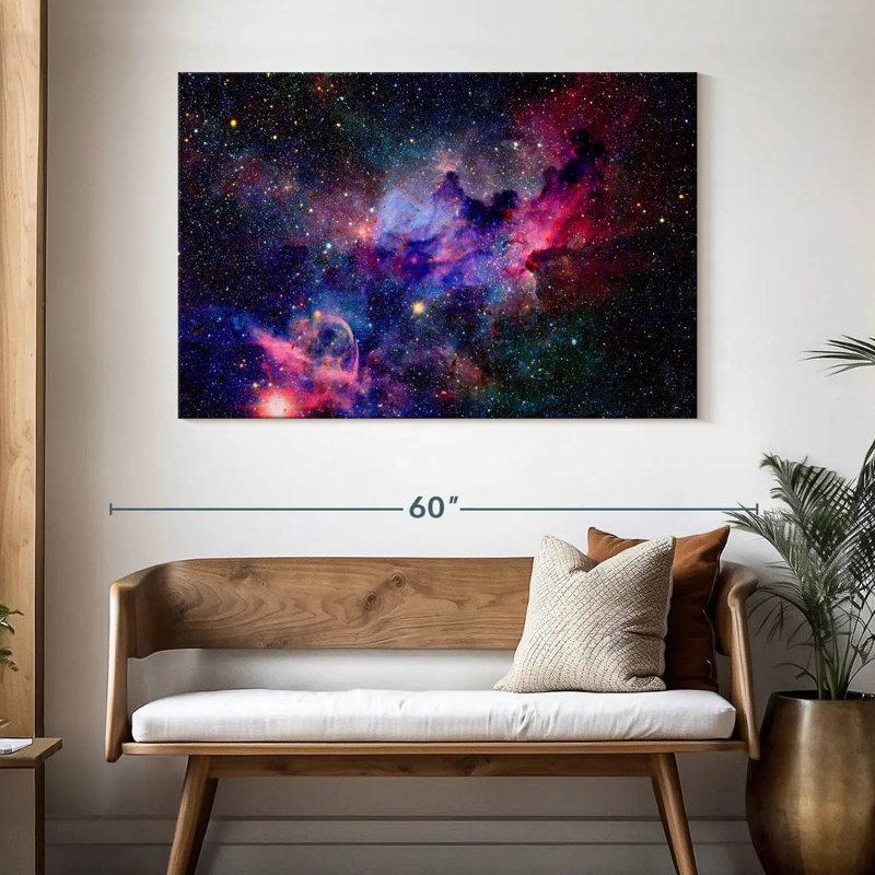 Oberle Galaxy Space Nebula, 32" H x 48" W