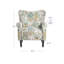 Fauteuil rembourré en polyester 30,3 po Modern-1612875390