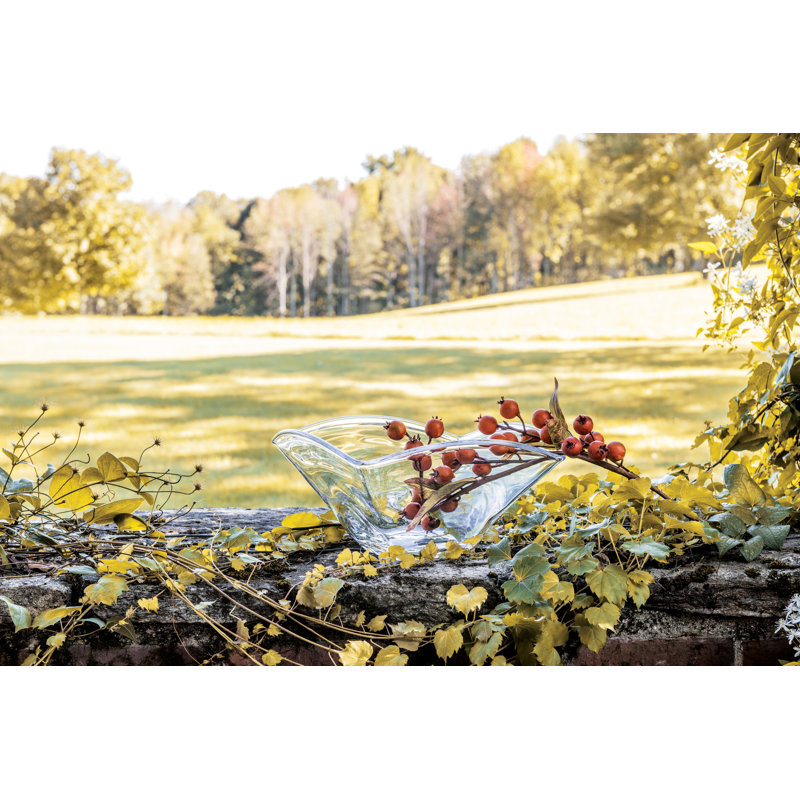 Woodbury Bowl, 6.5" H x 13.5" W x 13.5" D