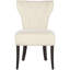 Ensemble de 2 chaises d'appoint en argent