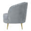 Fauteuil demi-tonneau l 30,5 po