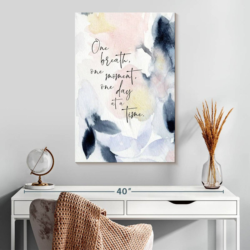 Tergel One Breath, 30" H x 20" W