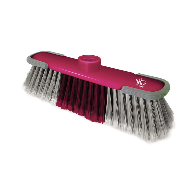 WBM Home Broom Head Replacement, Perfect for Home, Kitchen, Office, and Garage Floor Cleaning Brush
