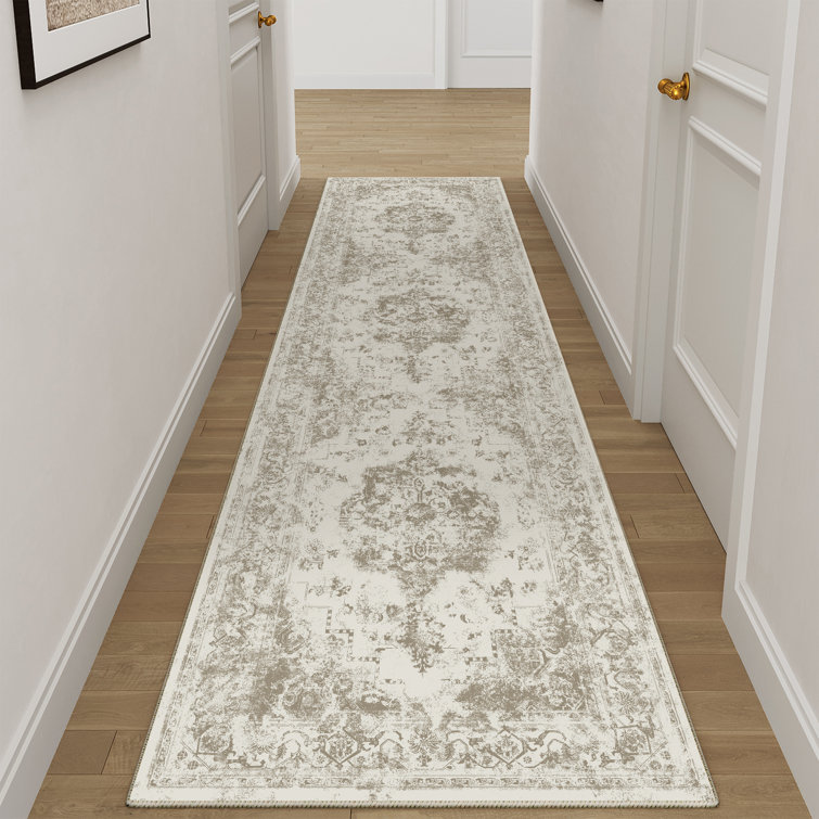  Elegant Modern Machine Woven Area Rug in Brown