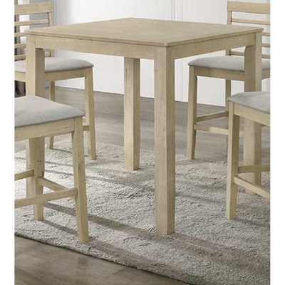 Magnifique meuble en bois de couleur crème à hauteur de comptoir 1 pièce