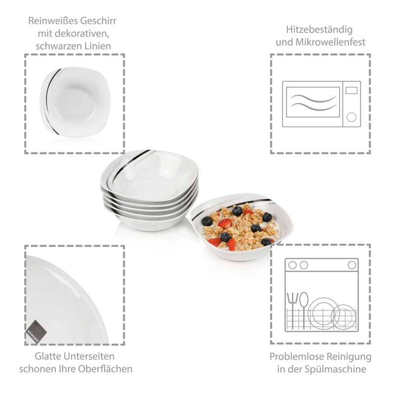 Alyas 350ml Cereal Bowl