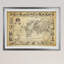 « rétro world map viiii antique », impression-37306114-33925114