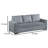 Billy Convertible Sofa Bed, Low Profile Leg, Corduroy 85 Inch-106065279
