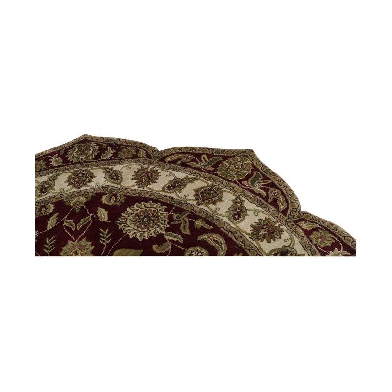 Hand-Knotted High-Quality Brown Area Rug