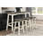 2pcs Solid Rubberwood Counter Height Stools, Transitional Style, 2pcs,-1894546856-1894546855