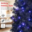 Lighted Artificial Pine Christmas Tree-757370328