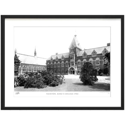Taunton, King's College 1902 - Single Picture Frame Print