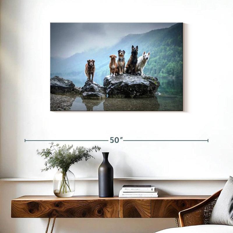 Brampt Dog Alliance, 24" H x 36" W
