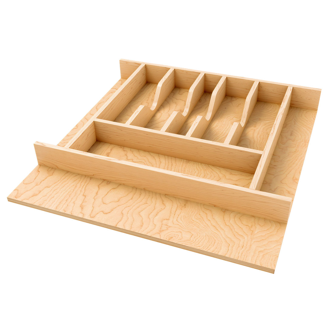 Rev-A-Shelf Natural Maple Right Size Utensil Drawer Insert Rev-A-Shelf 