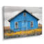  «Blue Gray Autumn Tranquil Barn - Barn Wall Art Living Room-106106119-134424178
