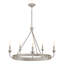 William Chandelier - 9-Light - Lacquered Burnished Brass-1953243692-1953243693