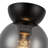 Arcadia Glass Flush Mount-88045129