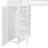 Loft Bed with Stand-Alone Bed, Shelves, Desk & Wardrobe