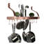 Handcrafted Gourmet Wall Mounted Pot Rack