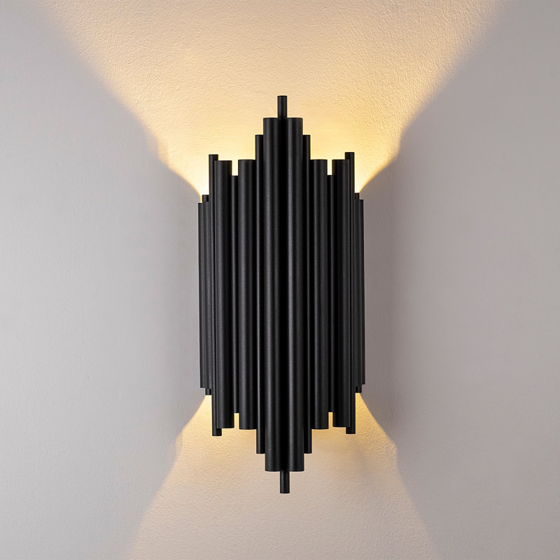 Lampe murale Chinwike, Noir