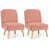 Velours rose est en rupture de stock
