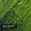 Rideau de douche abstrait vert olive foncé à 12 crochets-129040175