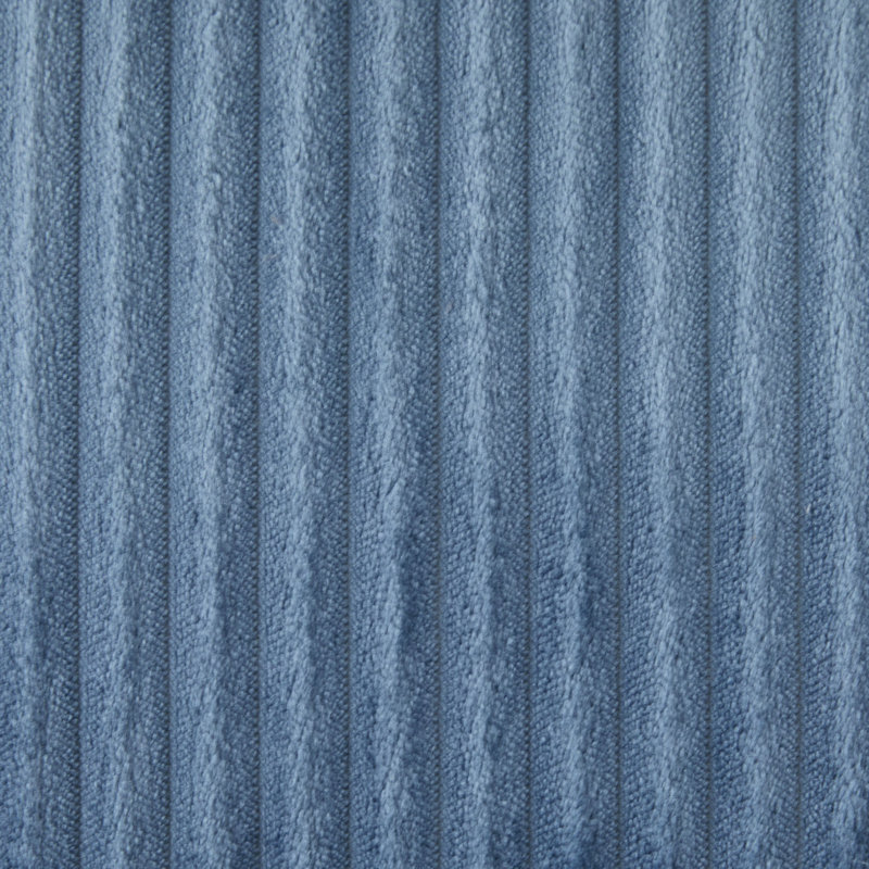 Canapé surdimensionné de 132,2 po, Blue, Blue Corduroy