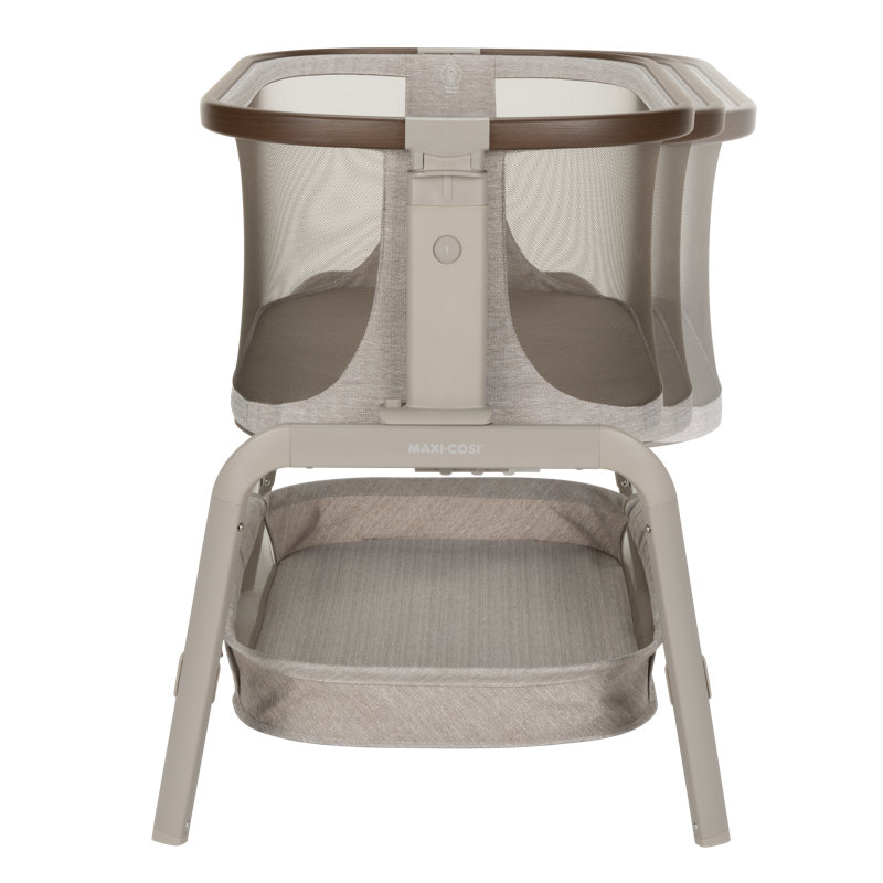 Iora Height Adjustable and Foldable Bassinet, Classic Truffle