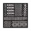 «Kuba Abstract, B&W IV» par Sue Schlabach, reproduction sur toile tendue sur châssis-31490093-73272559-73272557
