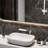 Waterfall Bathroom Tap, Constructed Of Brass, Single Function For Simple Water Temperature And Flow Control, To Increase Counter Space Design Sink Faucet - , Manufactured With Superior Quick