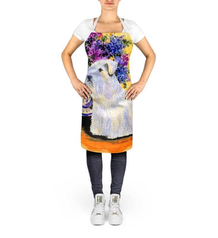 No Pattern Bib Apron