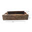 Glassman Solid Wood Decorative Tray-775942138-775942139