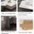 Italian square microcrystalline stone coffee table