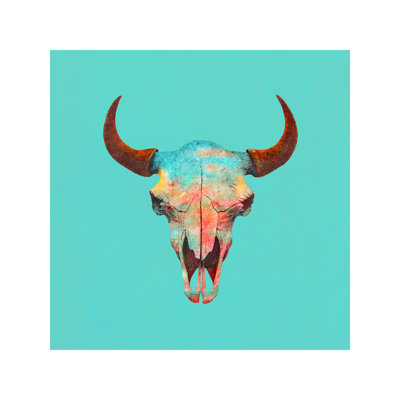 Turquoise Sky by Terry Fan - Wrapped Canvas Print